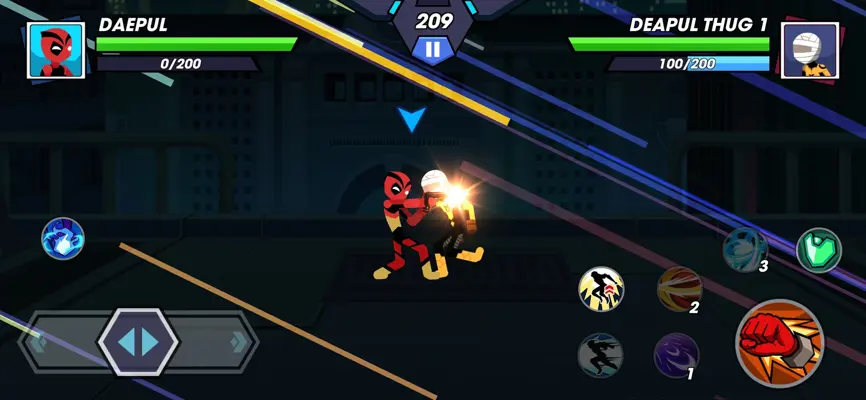 Stickman Fighter Infinity android App screenshot 4